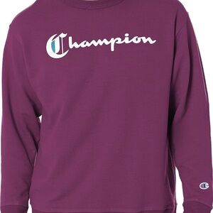 Champion Men's/Unisex Small Deep Purple (Burgundy/Wine) Sweater